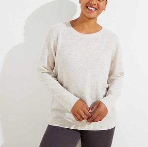 Loft Plus Crossover Bar Back Sweater